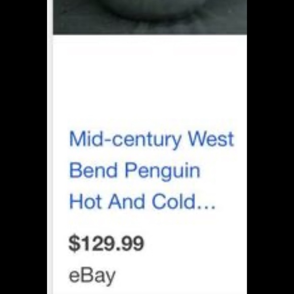 Mid century west bend penguin hot and cold server - Picture 6 of 8